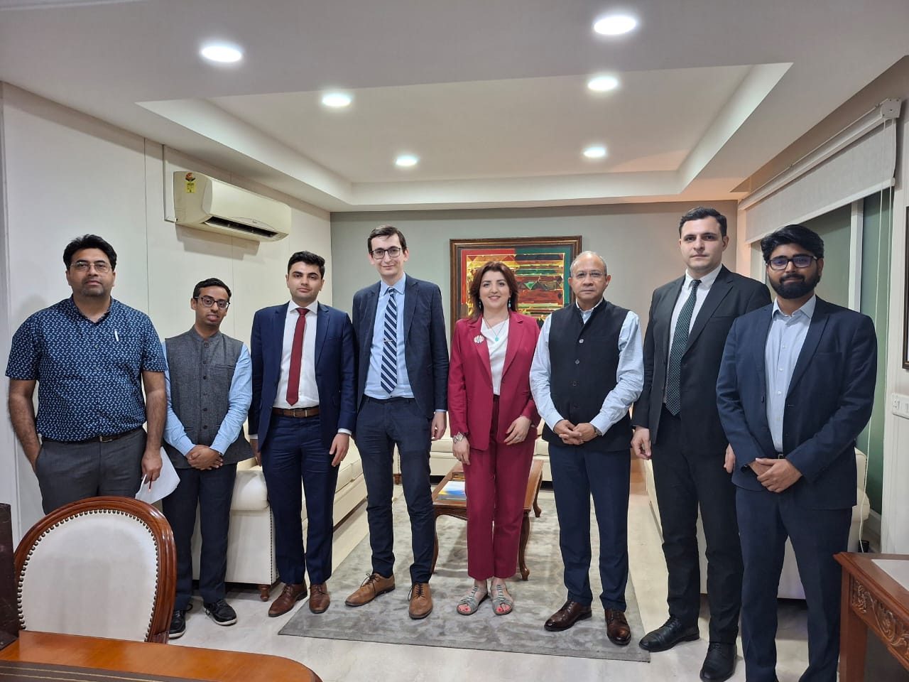 NatStrat hosted the delegation from Applied Policy Research Institute of Armenia on March 19, 2025.