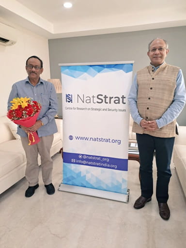 Convenor NatStrat meets the former Foreign Secretary of Bangladesh