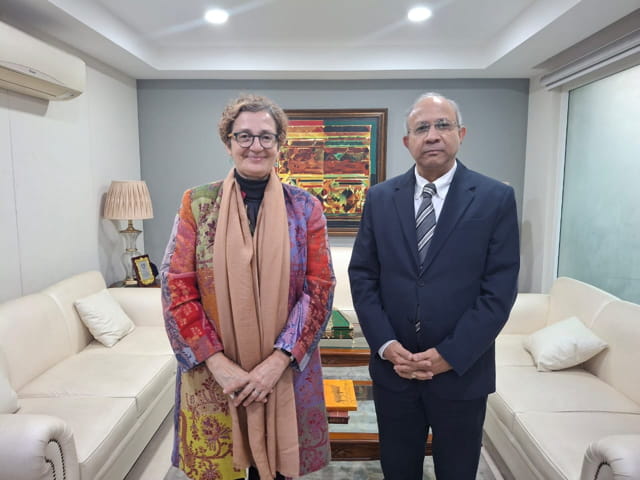 NatStrat hosted Ms Areti Sianni, Chief of Mission, UNHCR India