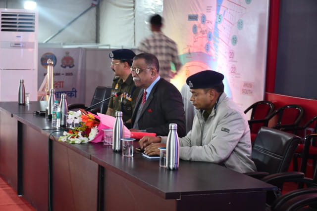 Adviser NatStrat addressed an audience of a thousand Uttar Pradesh Police personnel on security challenges before the upcoming MahaKumbh 2025 on December 26, 2024.