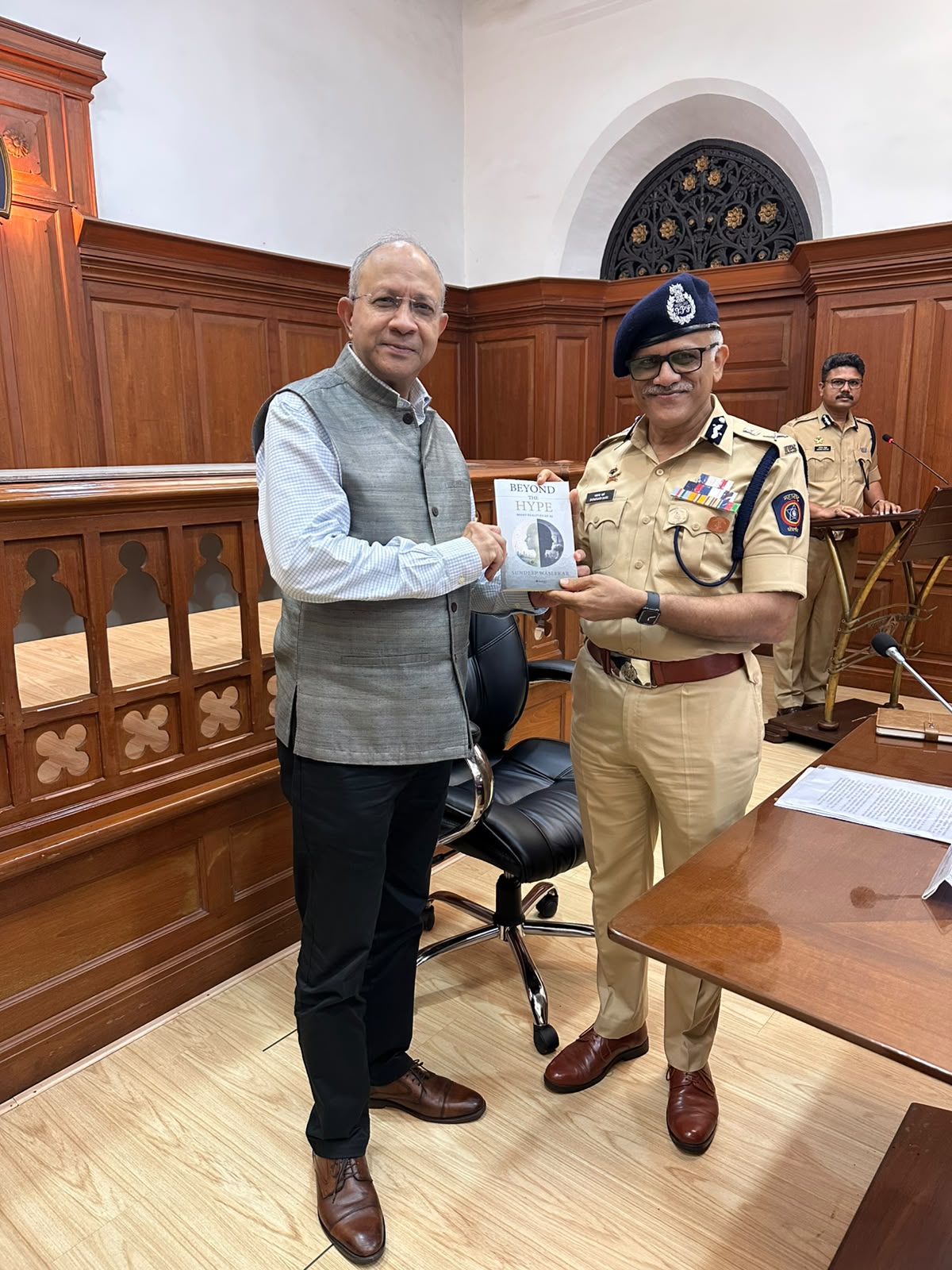 On 3 July, 2026, Convenor NatStrat Ambassador Pankaj Saran delivered a talk for the Maharashtra IPS Cadre on National Security Challenges.