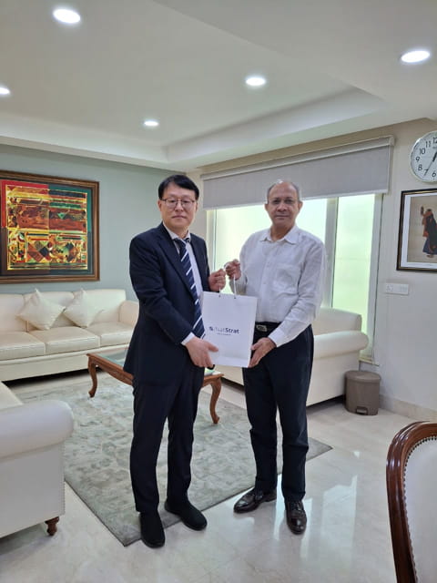 NatStrat hosted Mr Wongi Choe, Head of ASEAN-India Studies, Korea National Diplomatic Academy, Foreign Ministry of South Korea.