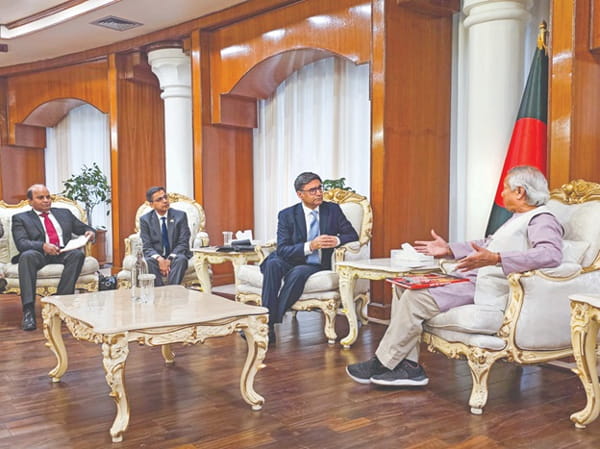 Indian Foreign Secretary Vikram Misri’s meeting with Professor Yunus on 9th December 2024 in Dhaka