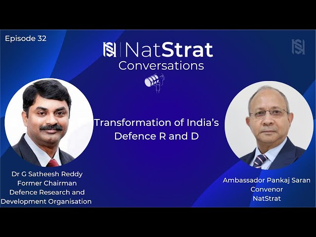 Transformation of India's Defence R & D | Dr G. Satheesh Reddy | Jan 10, 2025