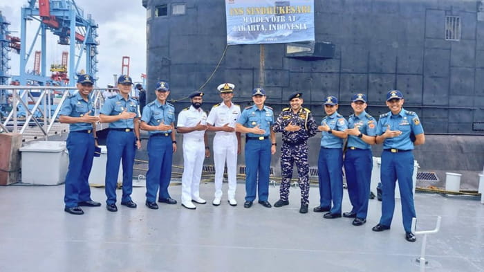 INS Sindhukesari became the first Indian submarine to dock in Jakarta, Indonesia, in February 2023' State of Southeast Asia Survey